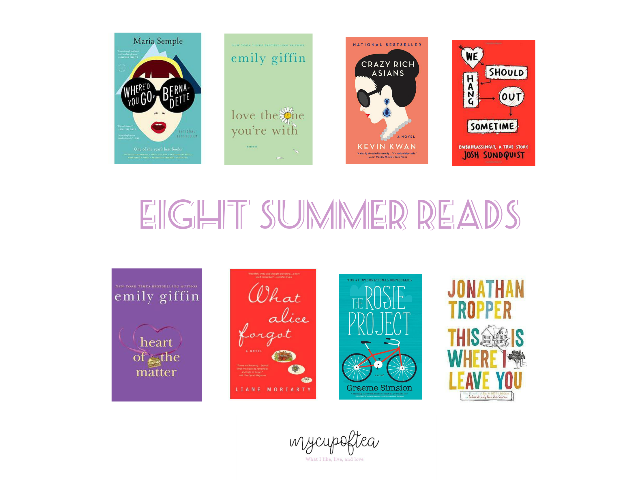 Eight Summer Reads