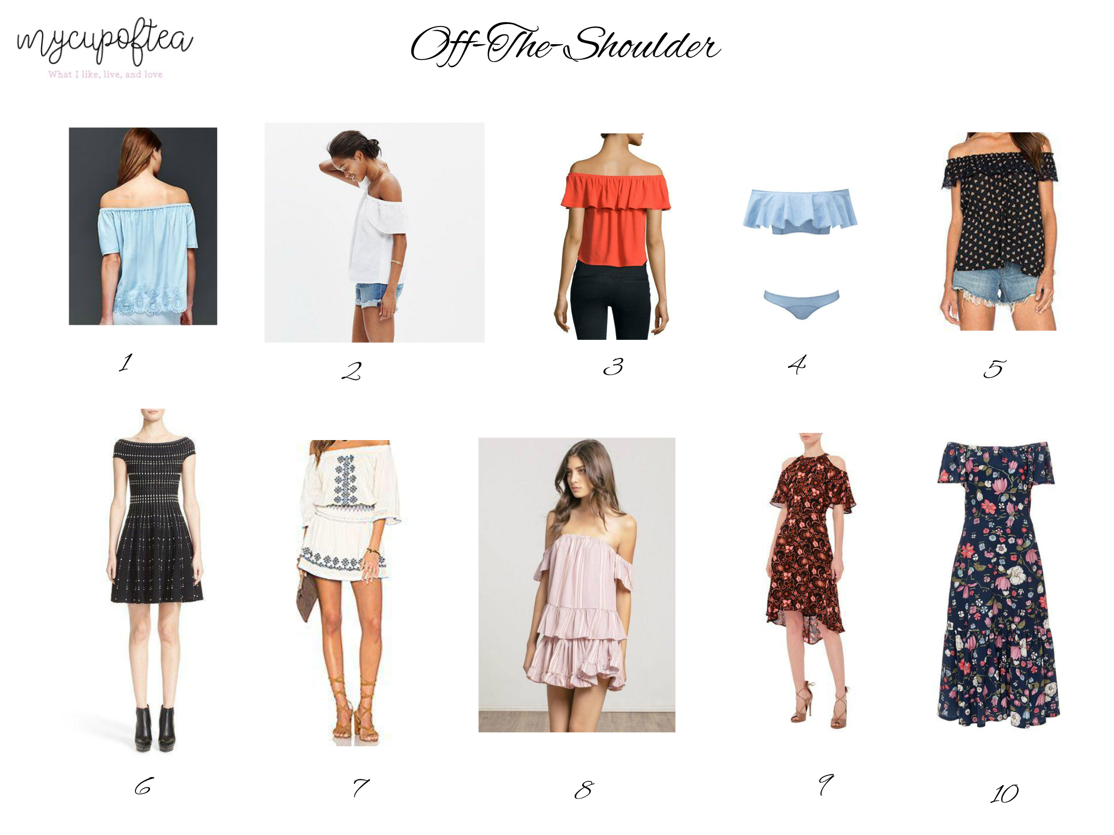 Trend: Off-The-Shoulder